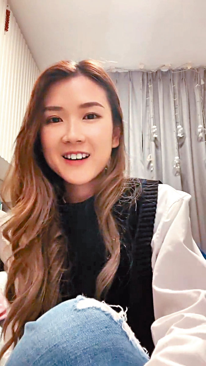 Sherman前晚開直播報平安，精神不俗。