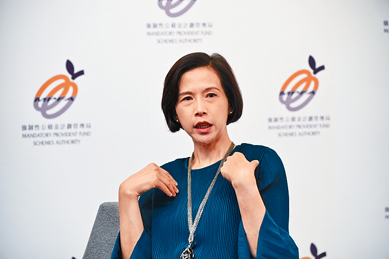 劉麥嘉軒表示，「積金易」推出了22個月，數碼使用情況比預期理想。