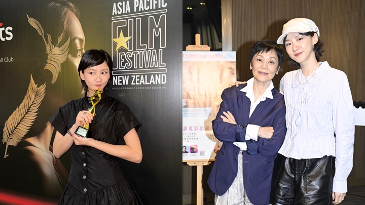 袁澧林首膺影后殊榮,疫情時拍攝 《二十四味》,感恩遇張艾嘉提攜。 袁澧林首膺影后殊榮,疫情時拍攝 《二十四味》,感恩遇張艾嘉提攜。