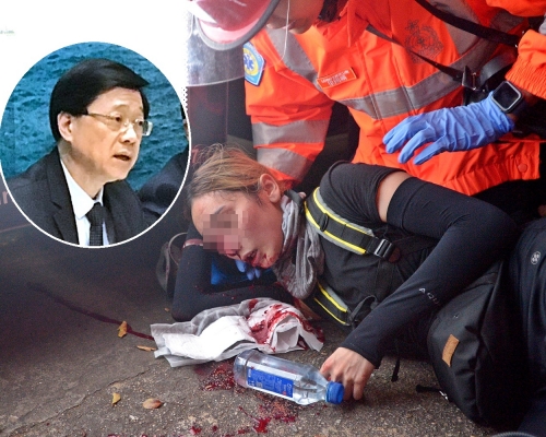李家超稱,警方作出警告前,已有足夠時間讓在場人士離開。