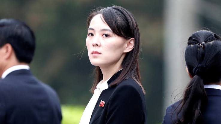金与正暗示北韩将强硬应对美主导联合军演。路透社 金与正暗示北韩将强硬应对美主导联合军演。路透社
