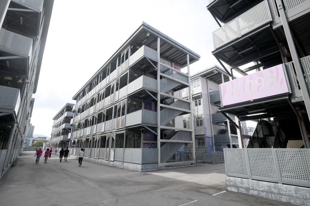 民青局局長麥美娟到啟德青年旅舍「啟航1331」視察。 民青局局長麥美娟到啟德青年旅舍「啟航1331」視察。