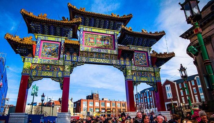 利物浦市內建築獨具風格。