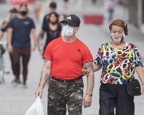 加拿大魁北克省疫情回升,部分地區疫情警示級別提高。AP圖片