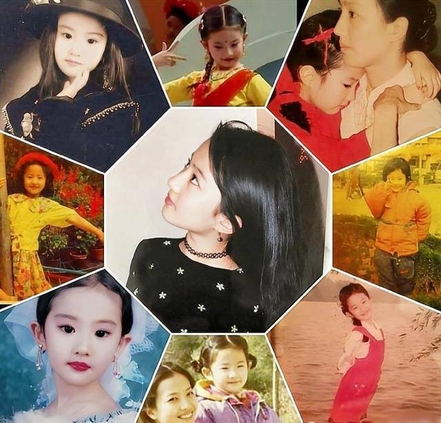 劉亦菲從小被媽媽悉心培養，帶女兒參加各種表演，希望女兒做童星。