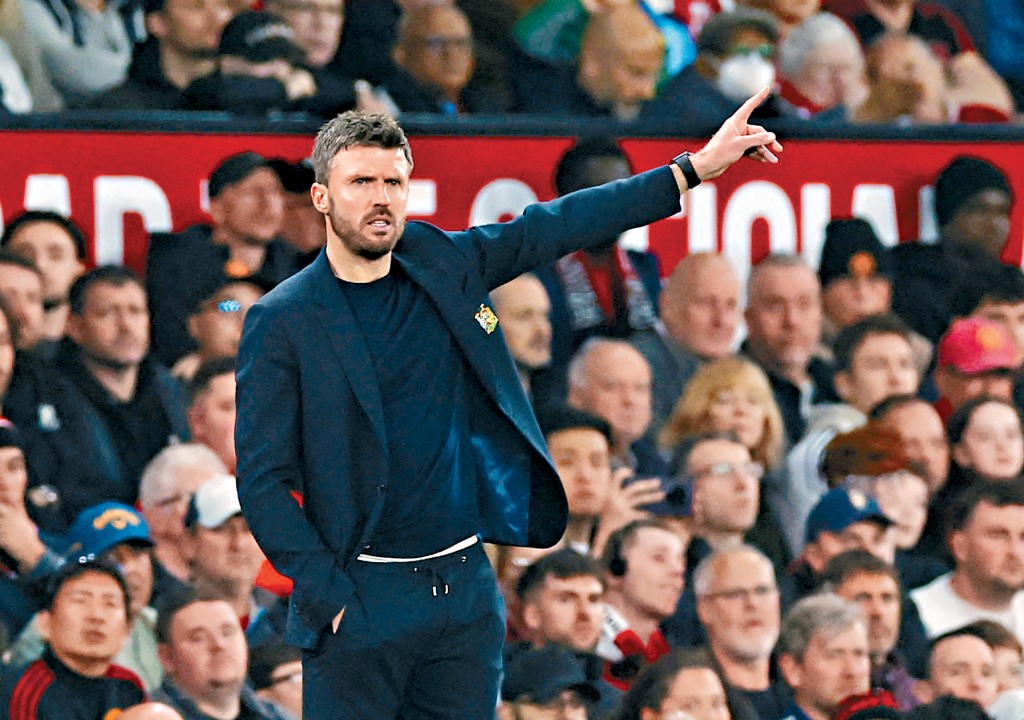 曼聯主教練卡域克完勝前任魯賓艾摩廉。