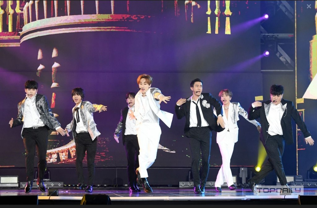 Super Junior難得齊人。