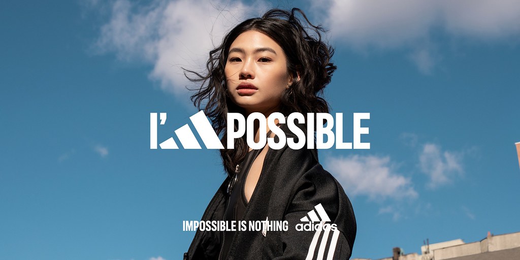 adidas今年也邀請鄭浩妍拍攝品牌廣告，詮釋「I'm Possible 我 就是可能」的品牌精神。(網上圖片)