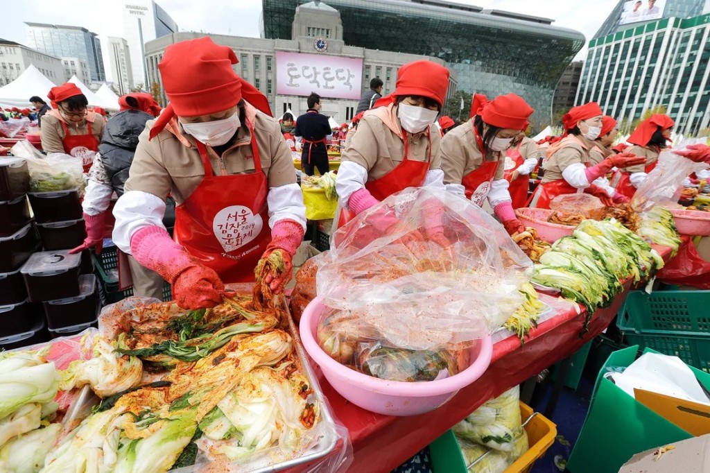 泡菜在韩国民众中享有特殊地位。美联社