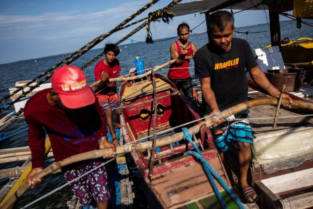 南海是菲律宾渔民主要捕场。路透社