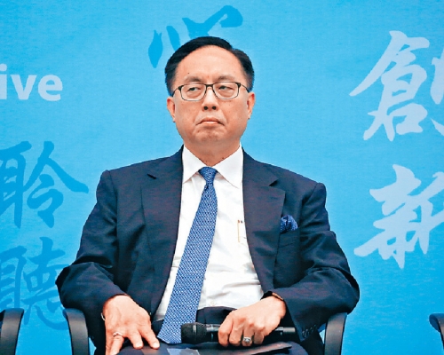 楊偉雄說,基金有助填補本地創新及科技初創企業的資金短缺。資料圖片
