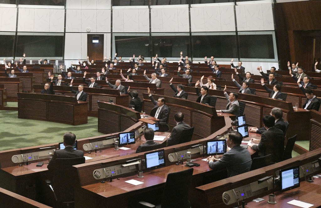 陳國基感謝議員通過《施政報告》致謝議案。 陳國基感謝議員通過《施政報告》致謝議案。