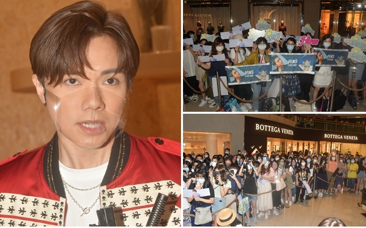 有半年未有出席活动的轩仔，今晚终现身。