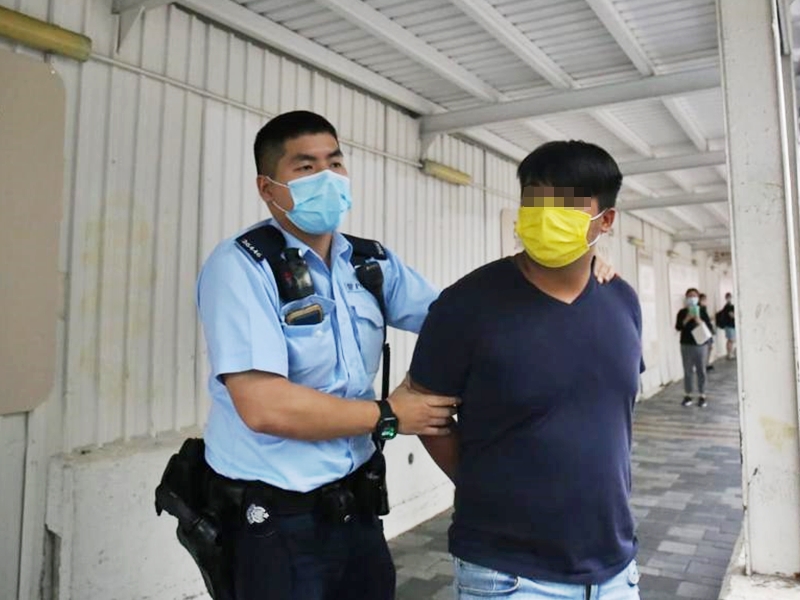 4名被捕男子年約20至30歲。