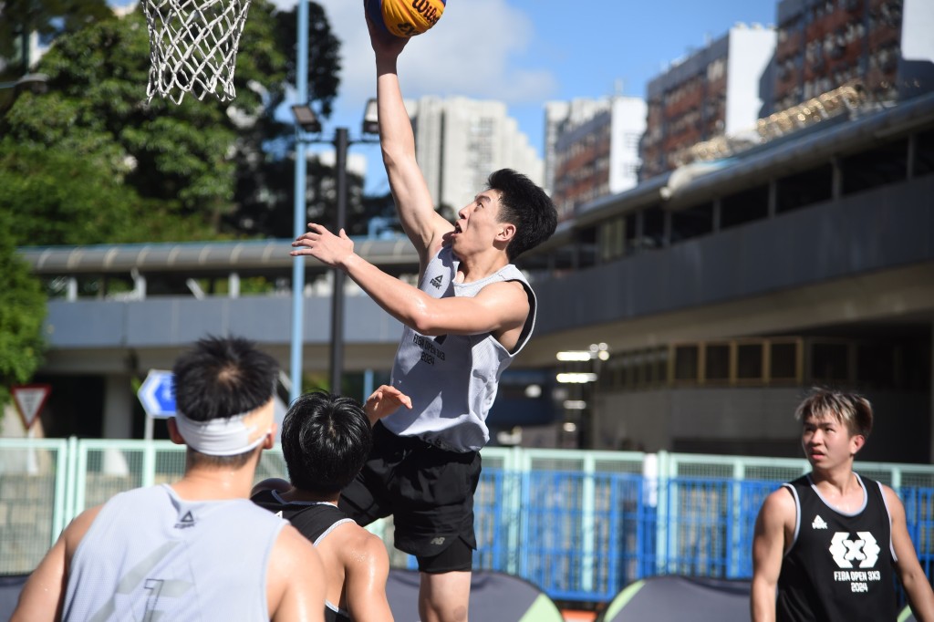  FIBA OPEN 香港三人篮球公开赛，吸引各路好手报名参加。 公关图片