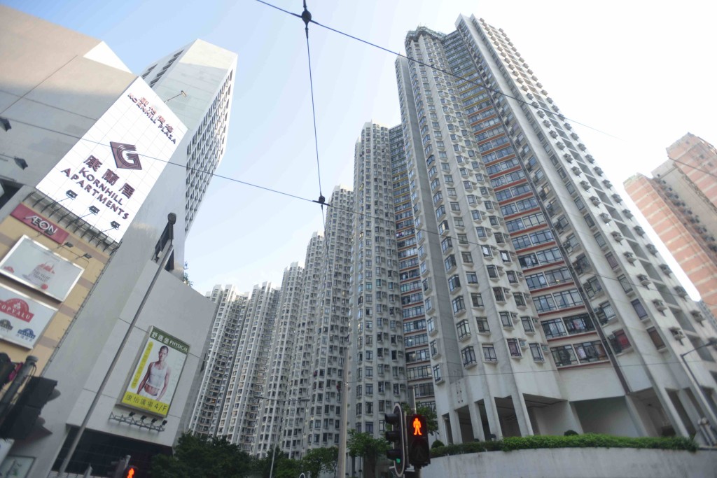 港置指十大屋苑首兩月錄429宗註冊，當中包括康怡花園。