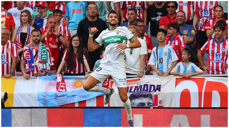 拉法米爾對巴塞亦能取得入球。REUTERS