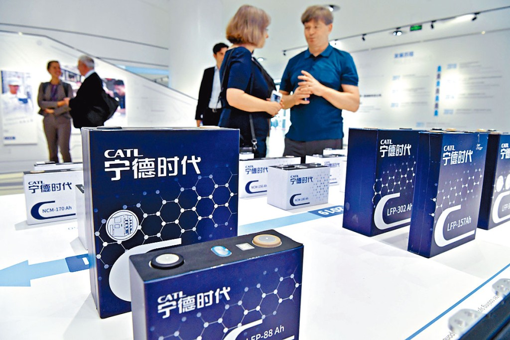 寧德時代動力電池份額連續6年全球第一。
