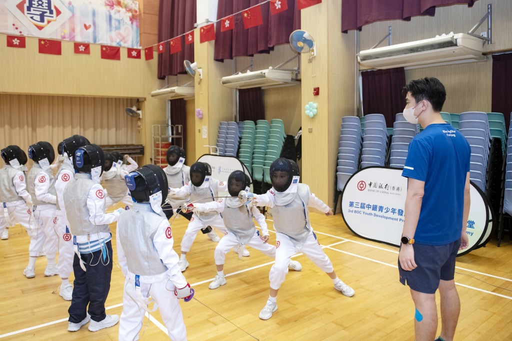「中銀青少年發展計劃」提供舞台，讓學生在運動中找到成就感、建立自信、磨練心性。