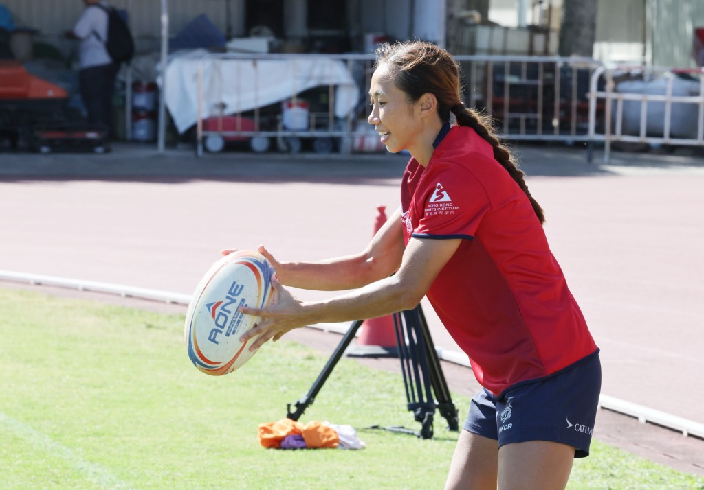 莊嘉欣透露,女子隊近月請來男子青年隊及會際隊男將一同訓練,以增強女隊的速速及對抗性。徐嘉華攝 莊嘉欣透露,女子隊近月請來男子青年隊及會際隊男將一同訓練,以增強女隊的速速及對抗性。徐嘉華攝