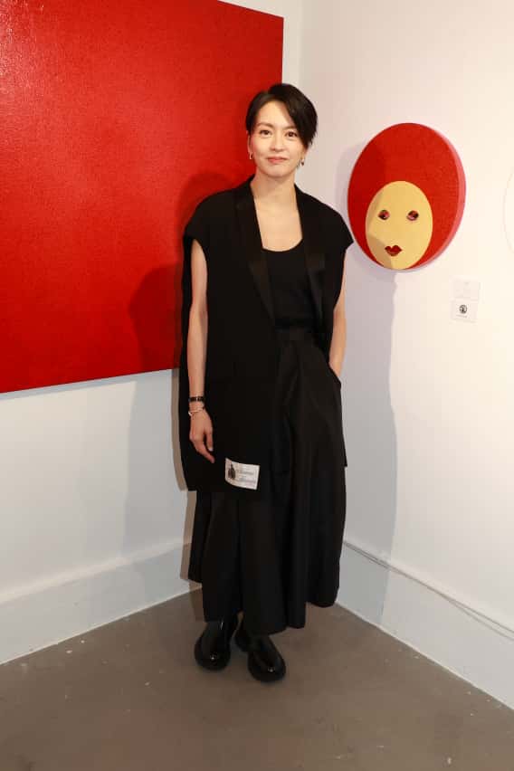 梁詠琪豪氣購下李心潔4幅畫作。 梁詠琪豪氣購下李心潔4幅畫作。