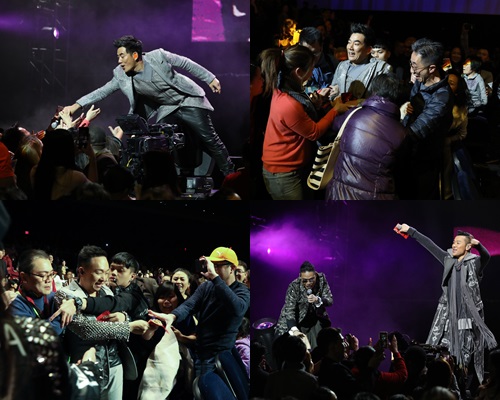 男人幫派利是令現場觀眾瘋狂。