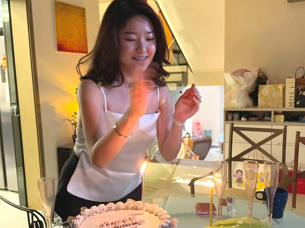 許紹雄女兒許惠菁上月初迎來27歲生日。
