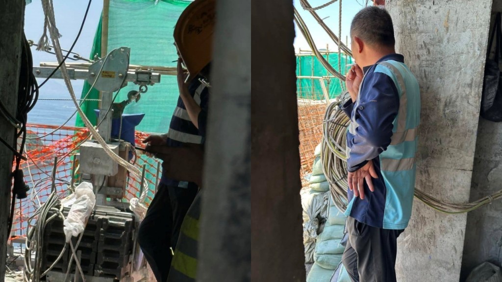 地盤禁煙｜網傳鴨脷洲地盤工人違規吸煙 目擊者形容「如入無人之境」 勞工處知悉跟進