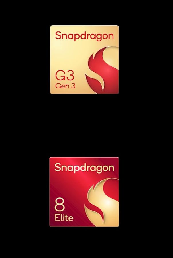 處理器有Snapdragon G3 Gen 3及Snapdragon 8 Elite兩個版本選擇。 處理器有Snapdragon G3 Gen 3及Snapdragon 8 Elite兩個版本選擇。
