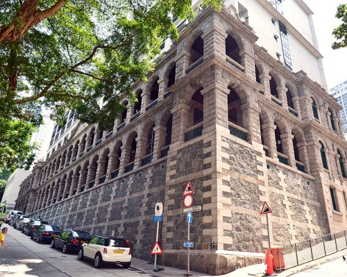 西營盤社區綜合大樓出現新冠肺炎確診個案。資料圖片