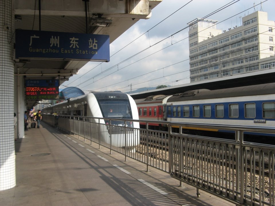 廣鐵部份列車受颱風「小犬」威脅，需要停駛或改道。網圖