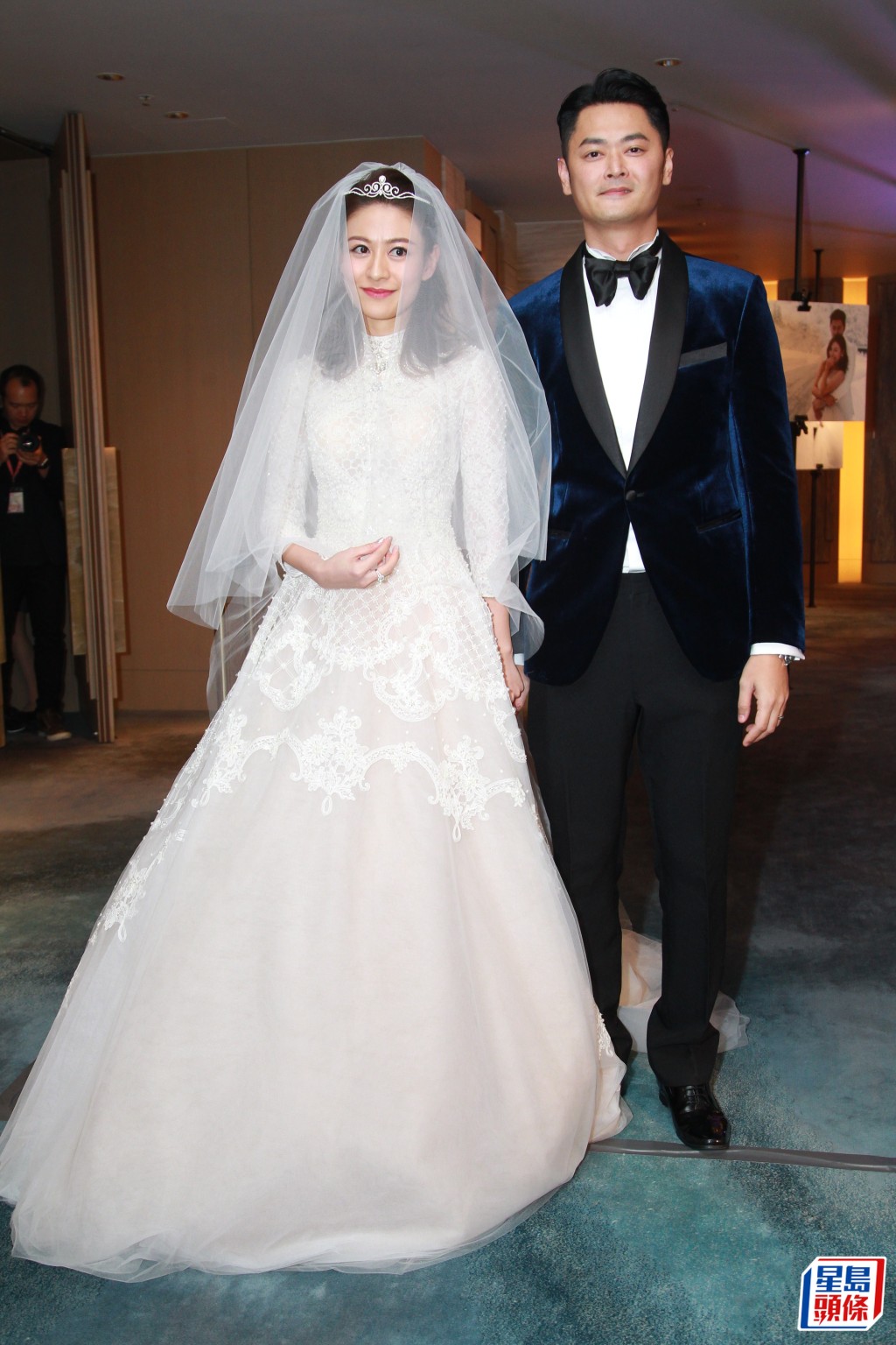 江若琳2022年12月嫁給蕭唯展。