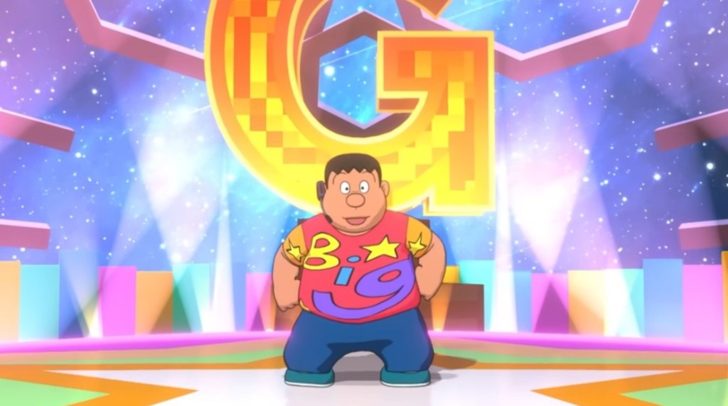 胖虎喺新歌MV中又唱又跳。