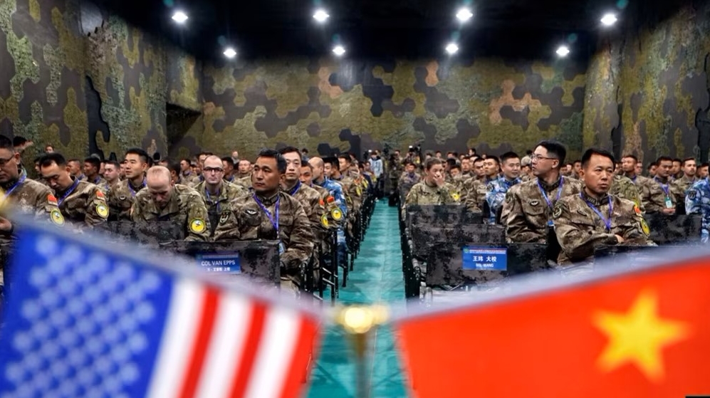 中美軍事對話中斷兩會後恢復。