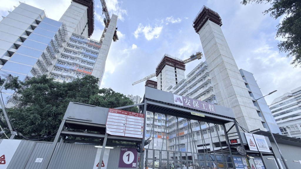 補救工程料不會影響3項目早前向立法會工務小組委員會承諾的完工日期。資料圖片