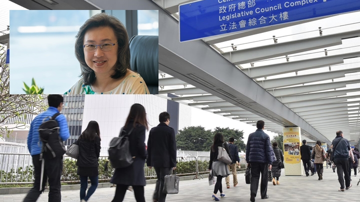 楊何蓓茵表示，「全政府動員」首次演練將於今年首季進行。
