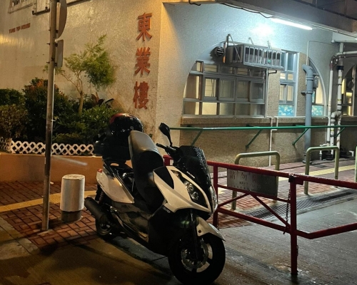 涉事電單車。警方圖片