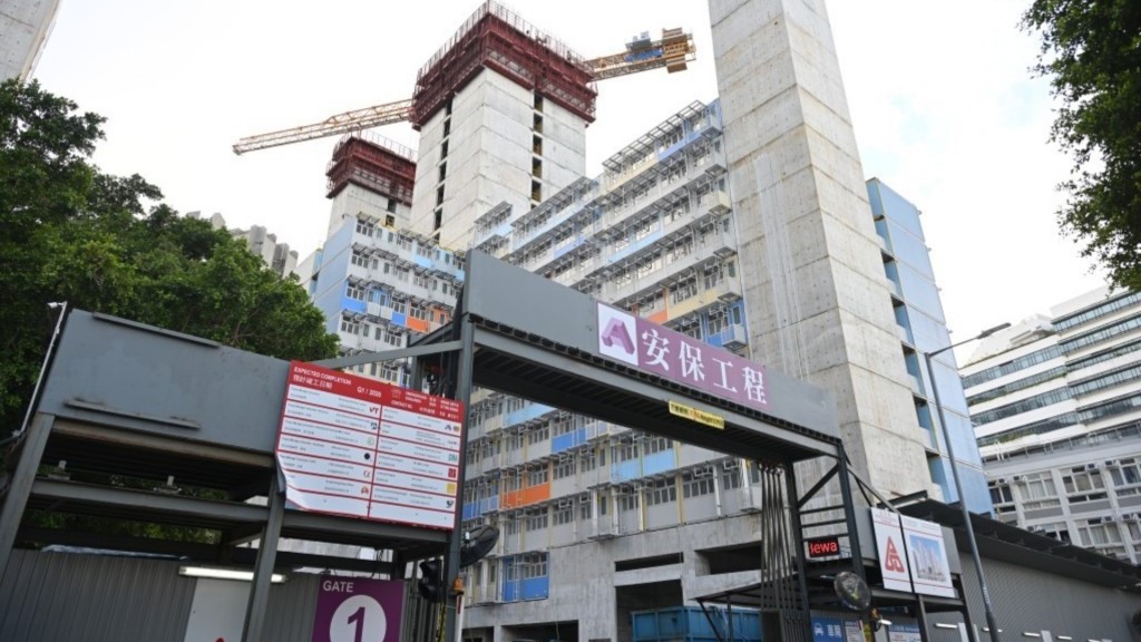 補救工程料不會影響3項目早前向立法會工務小組委員會承諾的完工日期。資料圖片