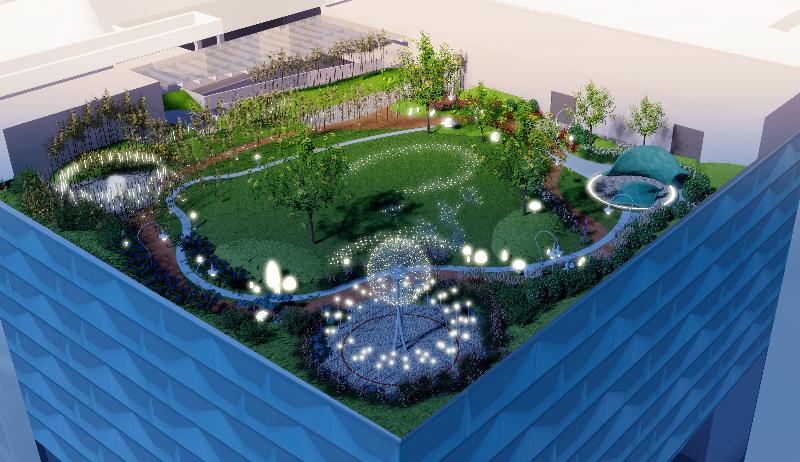 比賽乙部得獎設計作品。政府圖片