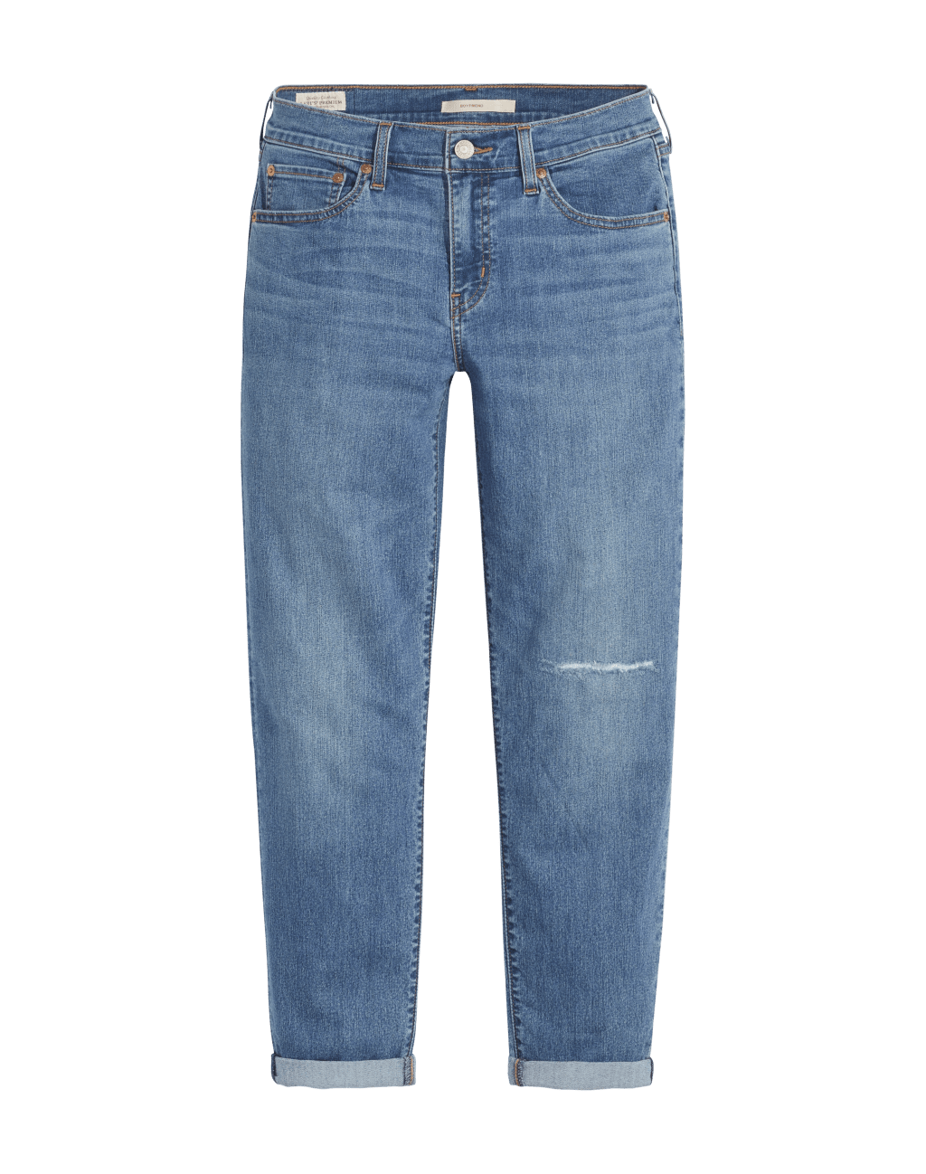 女裝Levi's®COOL涼感系列Boyfriend中腰牛仔褲/$999/L。