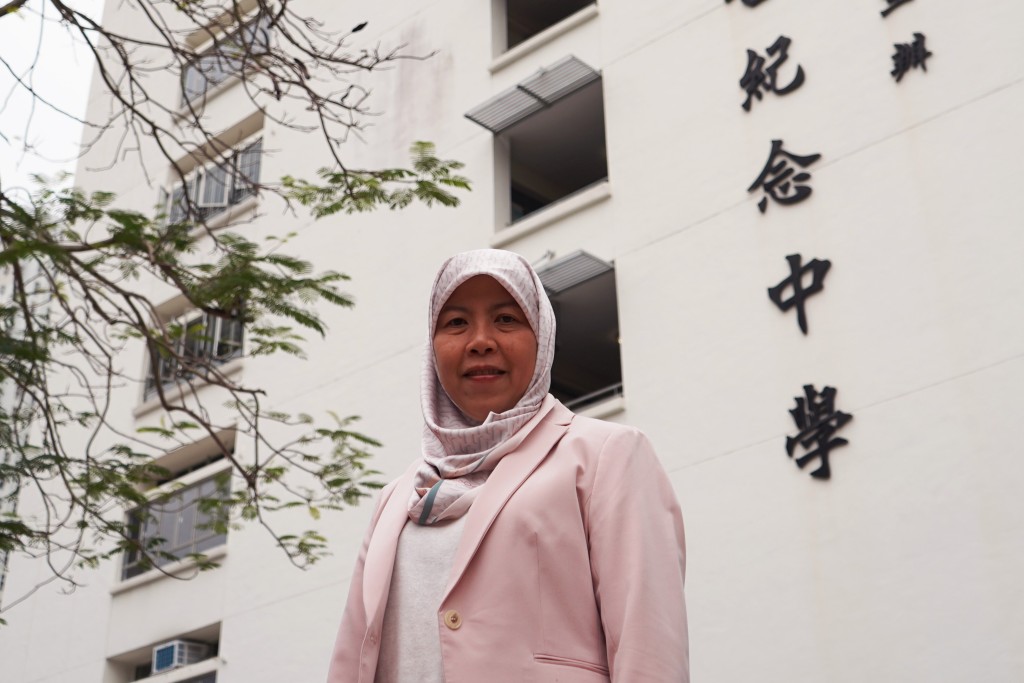 華人穆斯林、東區區議員何秀賢。 華人穆斯林、東區區議員何秀賢。