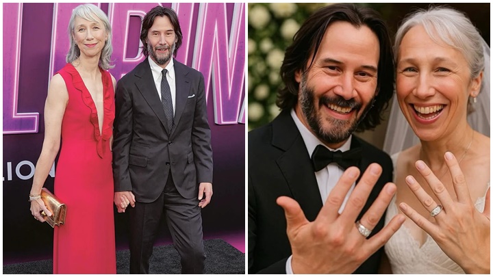 61歲荷里活男神奇洛李維斯（Keanu Reeves）驚傳秘婚。