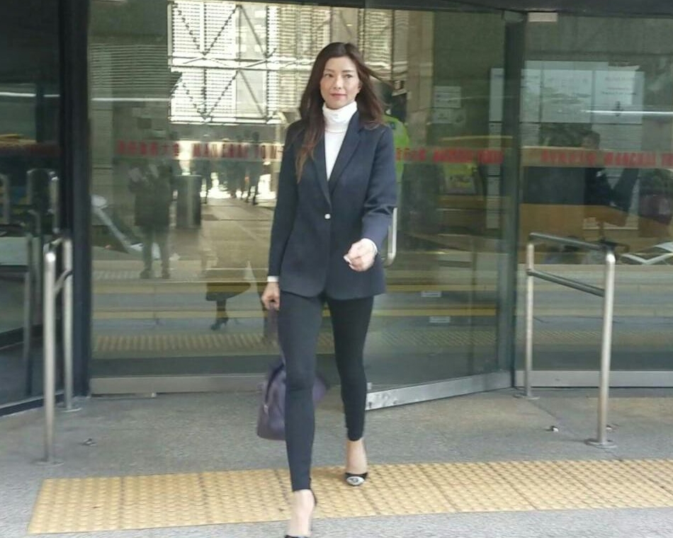 香港飛馬主席梁芷珊出庭作供。黃顯晴攝