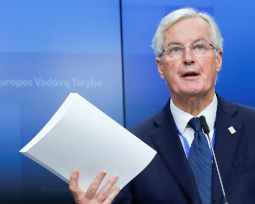 歐盟談判代表巴尼耶。