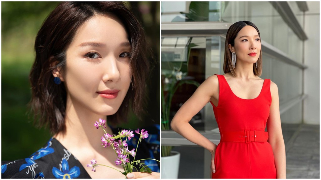 李亞男著全白貼身旗袍look開衩到盆骨 晒白滑大腿加玲瓏浮突身材唔似人母