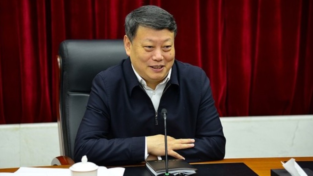 江西省政協主席唐一軍曾任司法部部長。（中國政府網資料圖片）