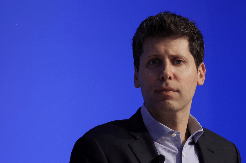 OpenAI行政總裁Sam Altman。 路透社