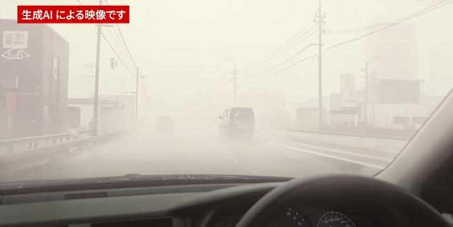 火山灰恐影响生活机能，导致交通基础设施停摆。东京都总务局YouTube频道
