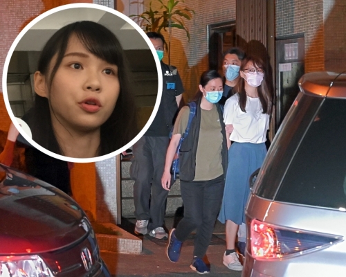 周庭等人日前被捕。資料圖片