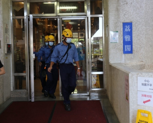 消防及警方到場。